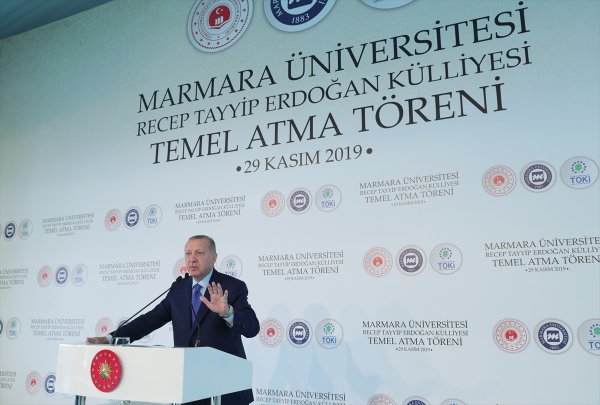 a Recep Tayyip Erdoğan Külliyesi'nin temeli atıldı