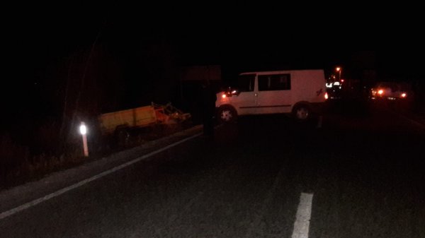 i Afyonkarahisar'da zincirleme trafik kazası gerçekleşti