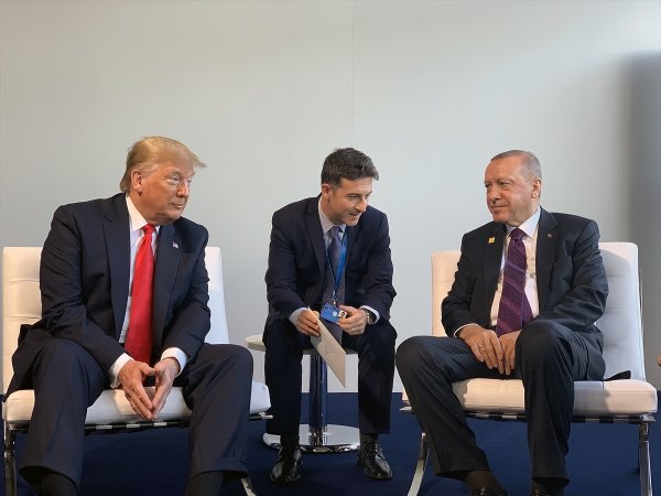 NATO Zirvesi'nde Erdoğan - Trump görüşmesi