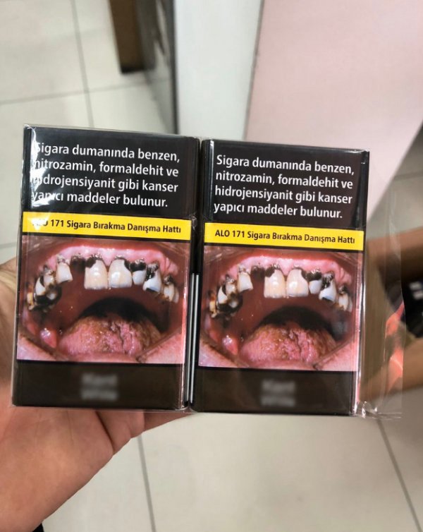 Tek tip sigara paketleri piyasaya sürülüyor