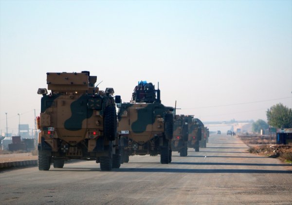 a TSK'dan İdlib'deki gözlem noktalarına takviye