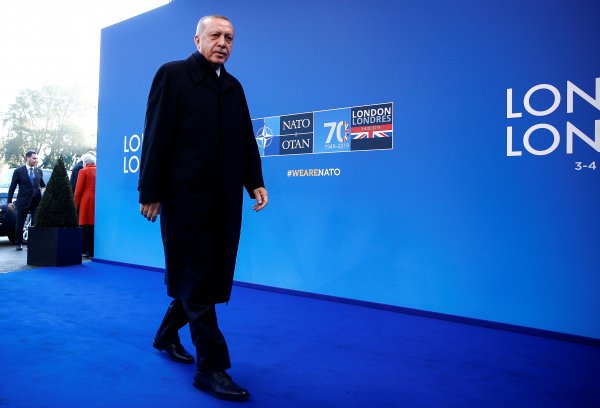 a Erdoğan NATO Liderler Zirvesi'nde aile fotoğrafı verdi