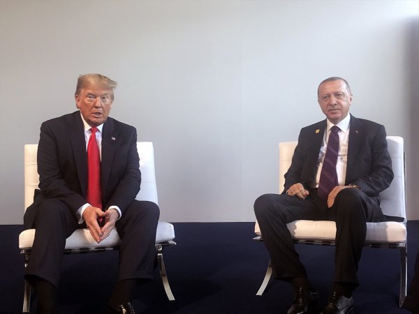 NATO Zirvesi'nde Erdoğan - Trump görüşmesi