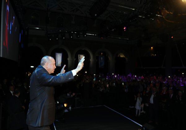 a Cumhurbaşkanı Erdoğan, Londra'da Türk vatandaşlarıyla buluştu