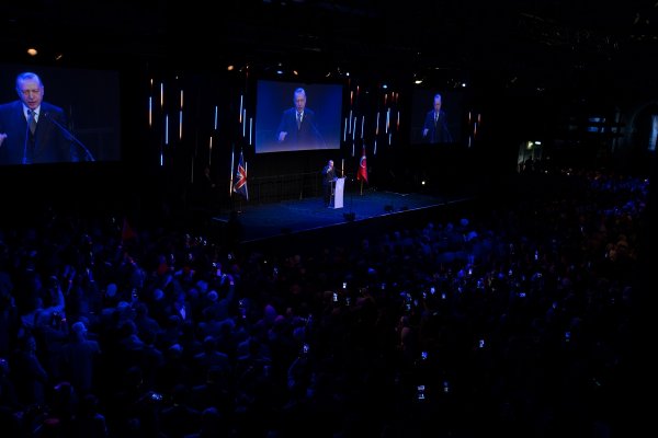 a Cumhurbaşkanı Erdoğan, Londra'da Türk vatandaşlarıyla buluştu