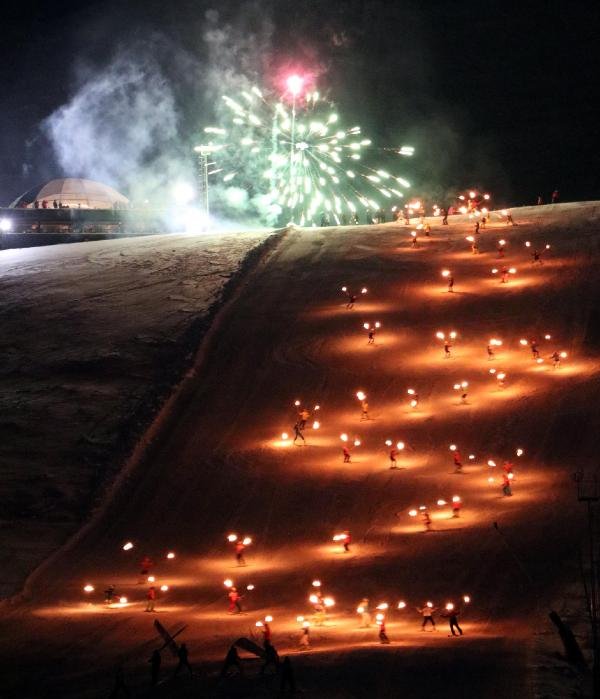 d Palandöken'de muhteşem sezon açılışı