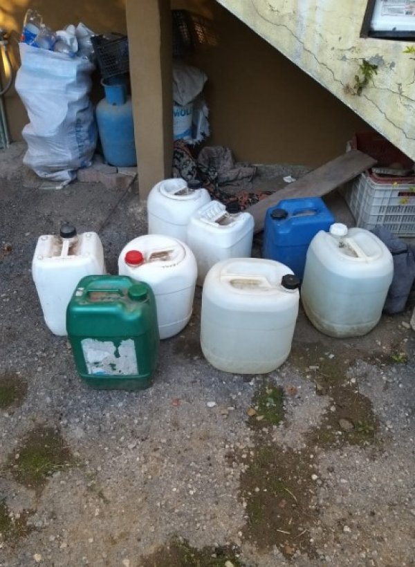 i 648 litre kaçak içki ele geçirildi