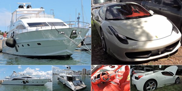 Tosuncuk’un el konulan lüks yatı 243 bin dolara satıldı