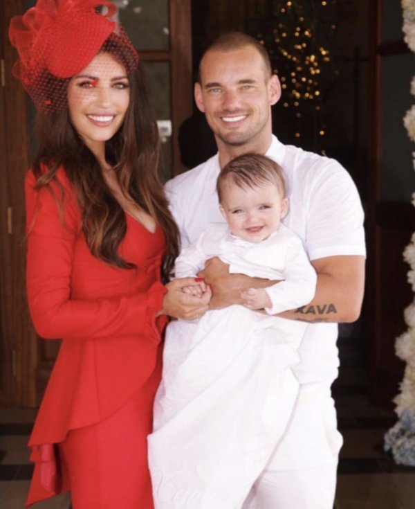 Wesley Sneijder ile Yolanthe Cabau barıştı