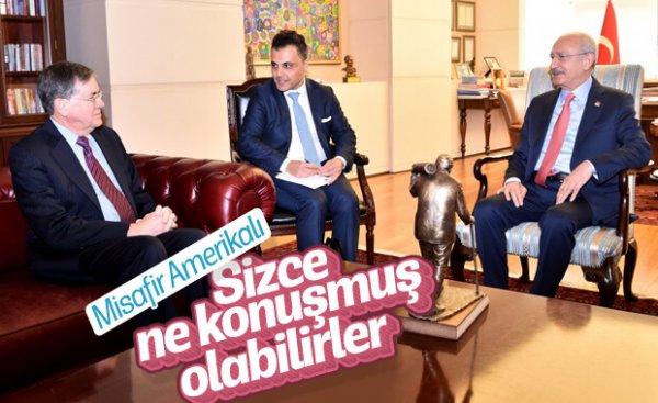 ABD Büyükelçisi, Akşener'i ziyaret etti