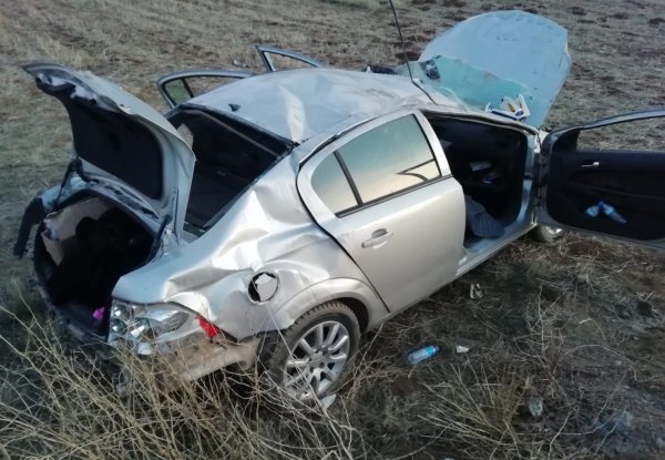 i Kahramanmaraş'ta otomobil takla attı:1 ölü 4 yaralı