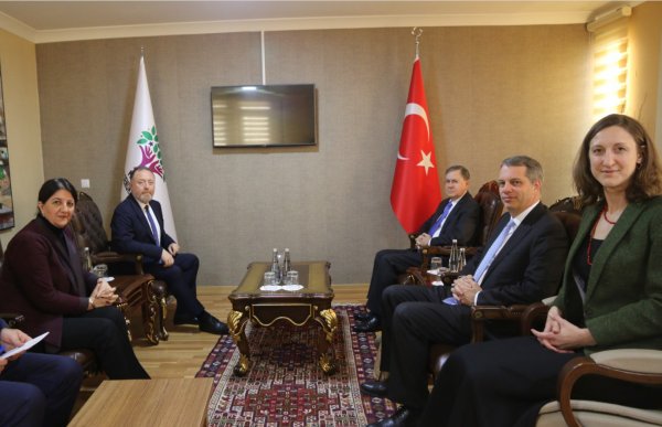 ABD Büyükelçisi Satterfield, HDP'yi ziyaret etti