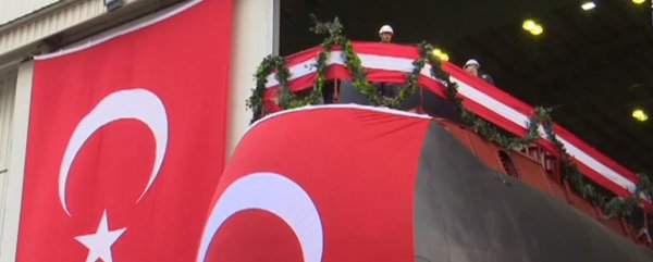 Piri Reis'in denize inmesi 2,5 saat sürdü