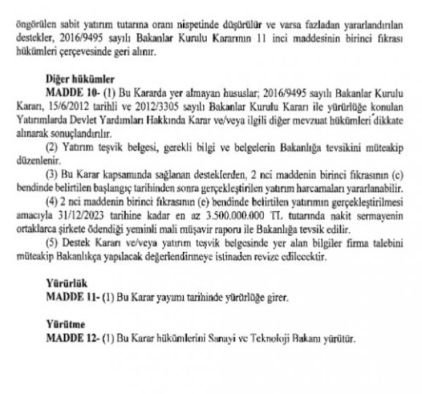 Yerli otomobil Bursa'da üretilecek