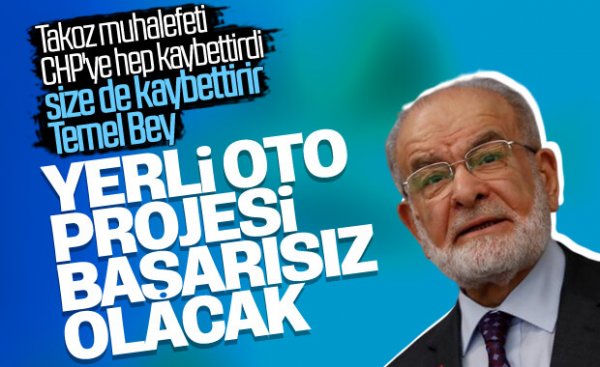 Temel Karamollaoğlu, yerli otomobili eleştirdi