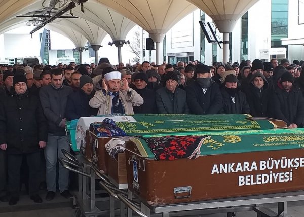 Ankara’da eşi tarafından öldürülen kadın toprağa verildi