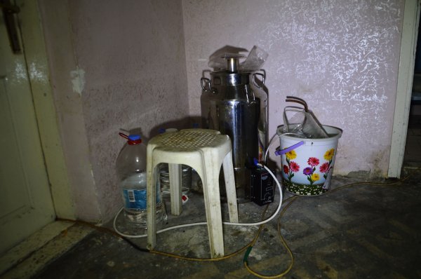 i Gaziosmanpaşa'da kaçak içki operasyonu