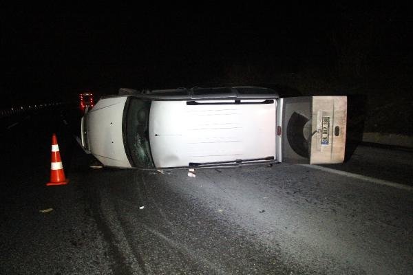 d Bolu'da zincirleme trafik kazası: 2'si ağır 3 yaralı