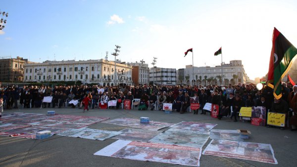 a Libyalılar Türkiye'nin tezkere kararını kutladı