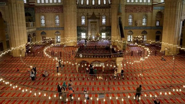 Selimiye Cami'nin geçen her yılda ziyaretçi sayısı arttı