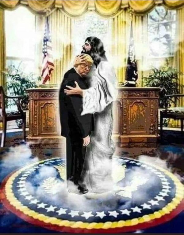 Trump Hz. İsa ile Süleymani Hz. Ali'yle resmedildi