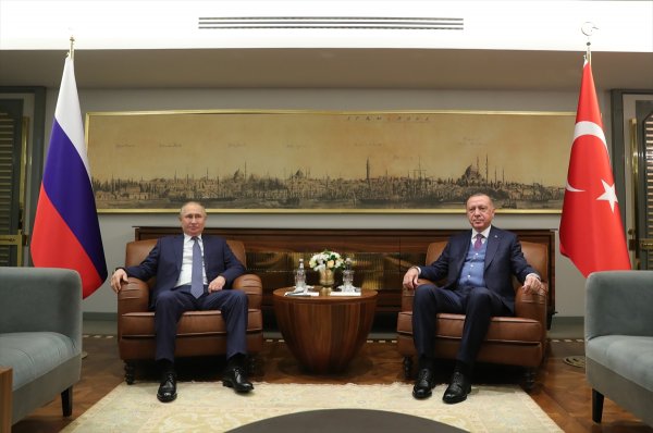 Erdoğan-Putin TürkAkım'ı birlikte açtı