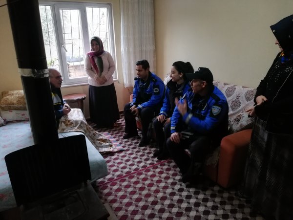 i Kahramanmaraş'ta uygulamalı soba yakma eğitimi