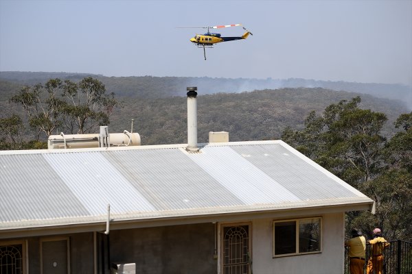 Avustralya'da binlerce kişi yerinden oldu