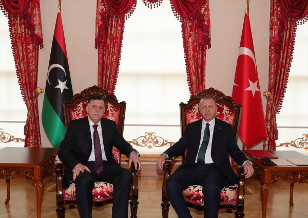 Libya Başbakanı Serrac İstanbul'da