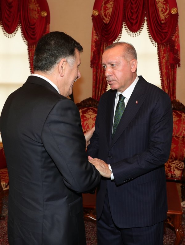 Libya Başbakanı Serrac İstanbul'da