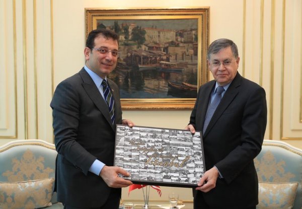 ABD Ankara Büyükelçisi, İmamoğlu'nu ziyaret etti