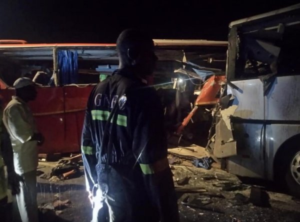 i Gana'da feci otobüs kazası: 34 ölü, 54 yaralı