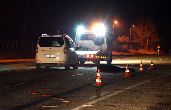 Kastamonu'da aracın çarptığı yaya yaşamını yitirdi