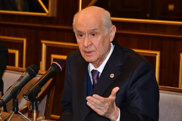 a MHP'li başkanın voleybol paylaşımı Bahçeli'yi soruldu
