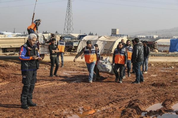 Suriyeliler için 9 kamp alanı kuruldu