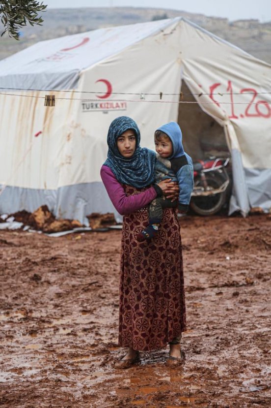 Suriyeliler için 9 kamp alanı kuruldu