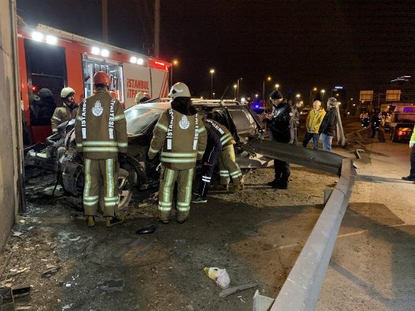 14 yaşındaki sürücü kaza yaptı, bacağı koptu