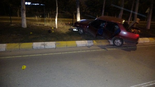 i Kız kaçıran uzman çavuş takip edilince kaza yaptı