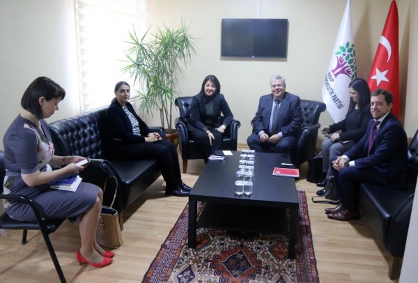 HDP, şikayetlerini AB'ye anlattı