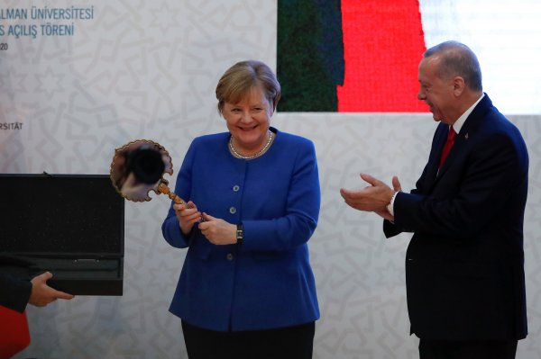 r Erdoğan Türk-Alman Üniversitesi töreninde
