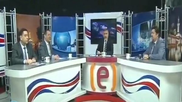 Urfa'da depreme canlı yayında yakalanan sunucu