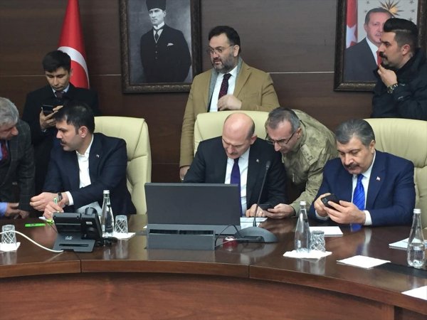 3 bakan Elazığ'a gitti