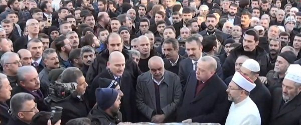 Cumhurbaşkanı Erdoğan, deprem bölgesinde