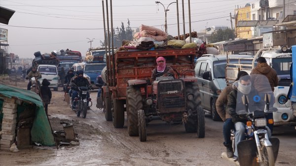 a İdlib'den 21 bin sivil daha göç etti