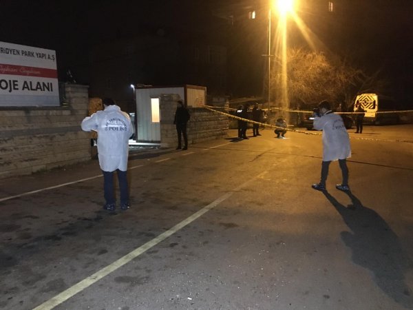 Üskürdar'da bir inşaatta silahlı kavga