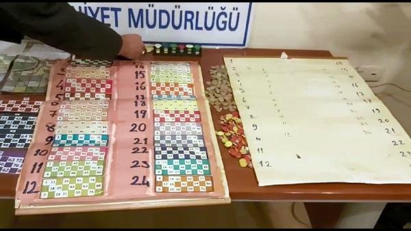 'Sigara içilmez' tabelasının arkasından tombala çıktı