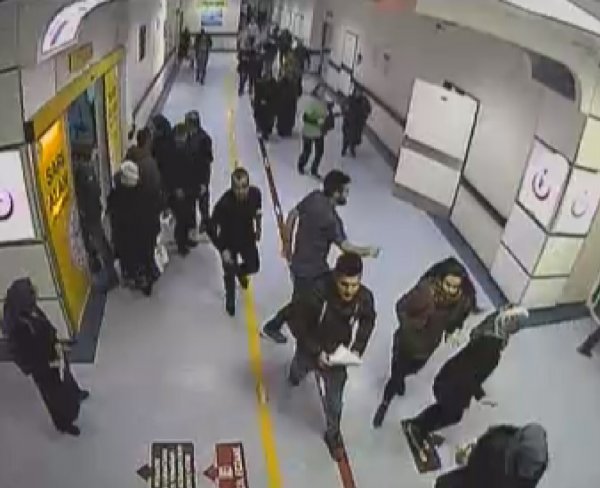 Malatya'daki hastanede deprem paniği