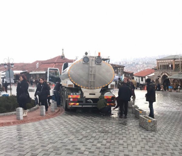 Ankara'da su kuyruğu