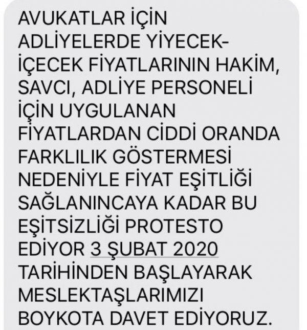 İstanbul Barosu'ndan avukatlara boykot çağrısı