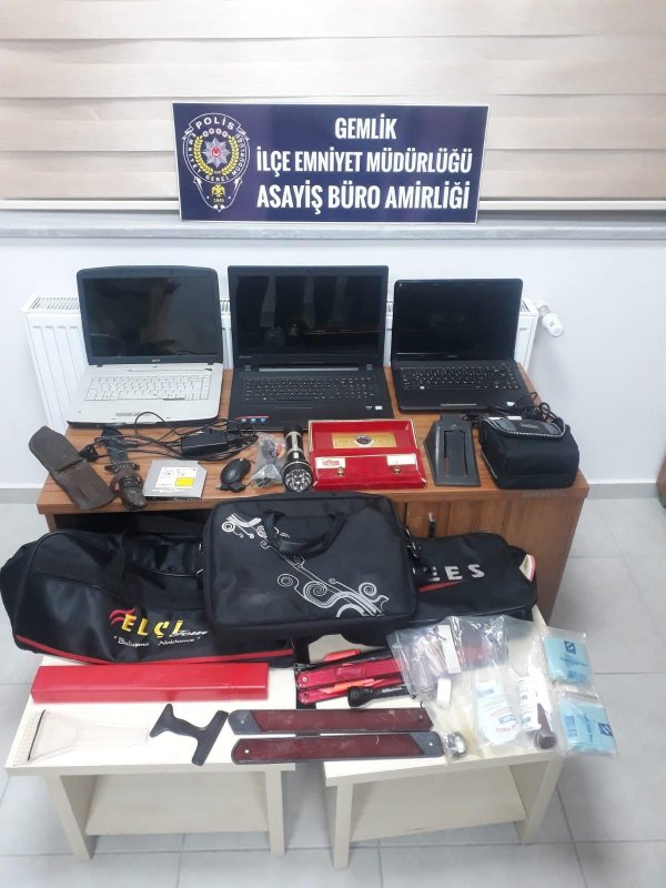 i Bursa'da hırsızlar drone ile yakalandı